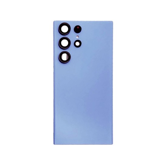 Back Cover+Camera Lens Samsung Galaxy S22 Ultra/S908 Blue